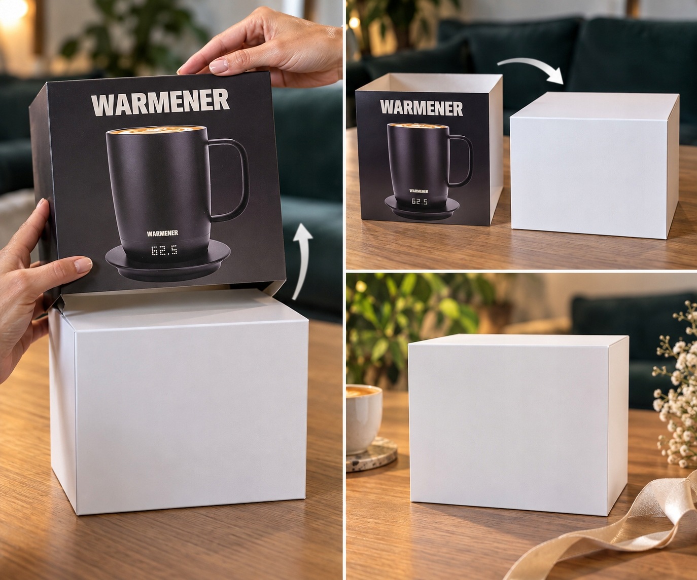 Warmener — podgrzewany kubek na prezent