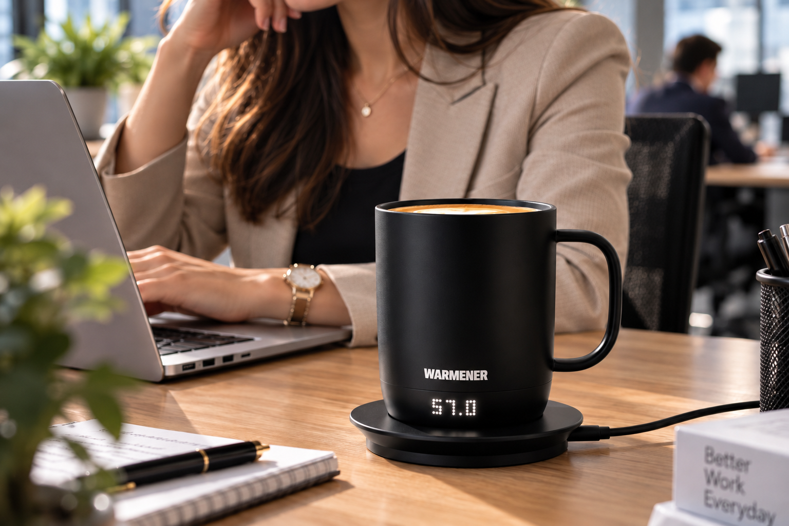 Warmener HeatMug — kubek do pracy i odpoczynku