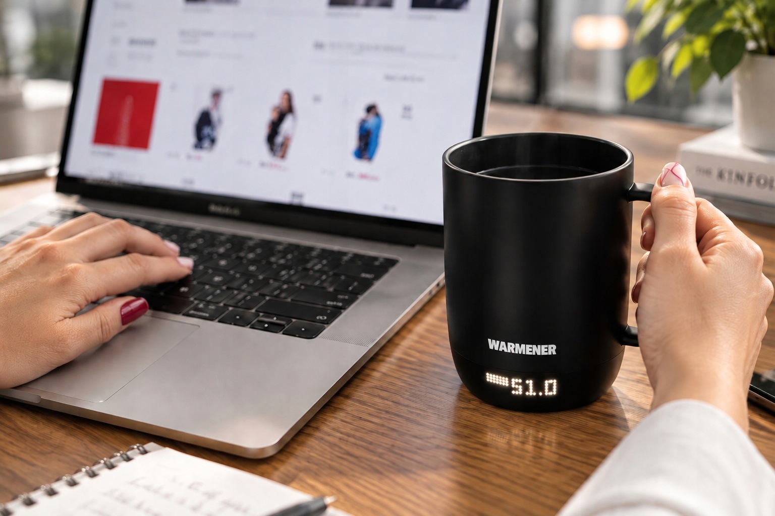 Podgrzewany kubek Warmener HeatMug 300 ml
