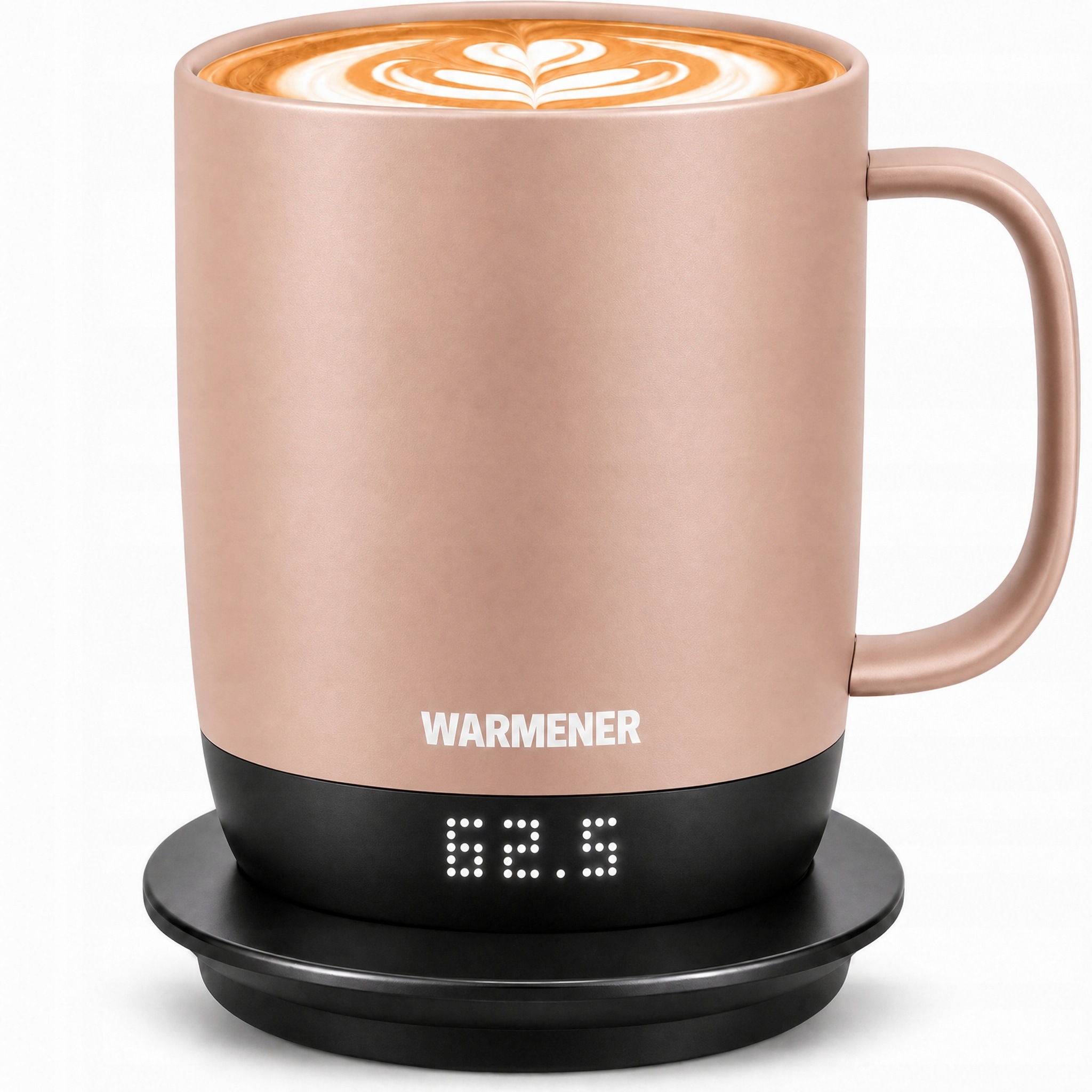 Warmener HeatMug — beżowy kubek z funkcją podgrzewania