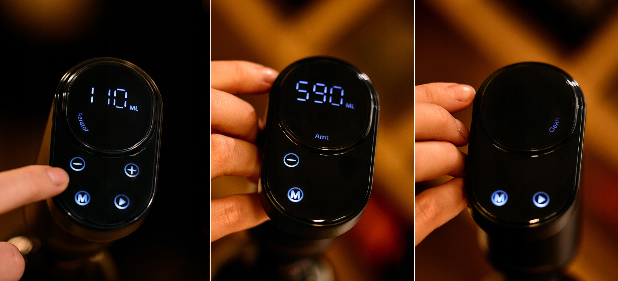 Tryb czyszczenia CLEAN w dyspenserze Warmener™