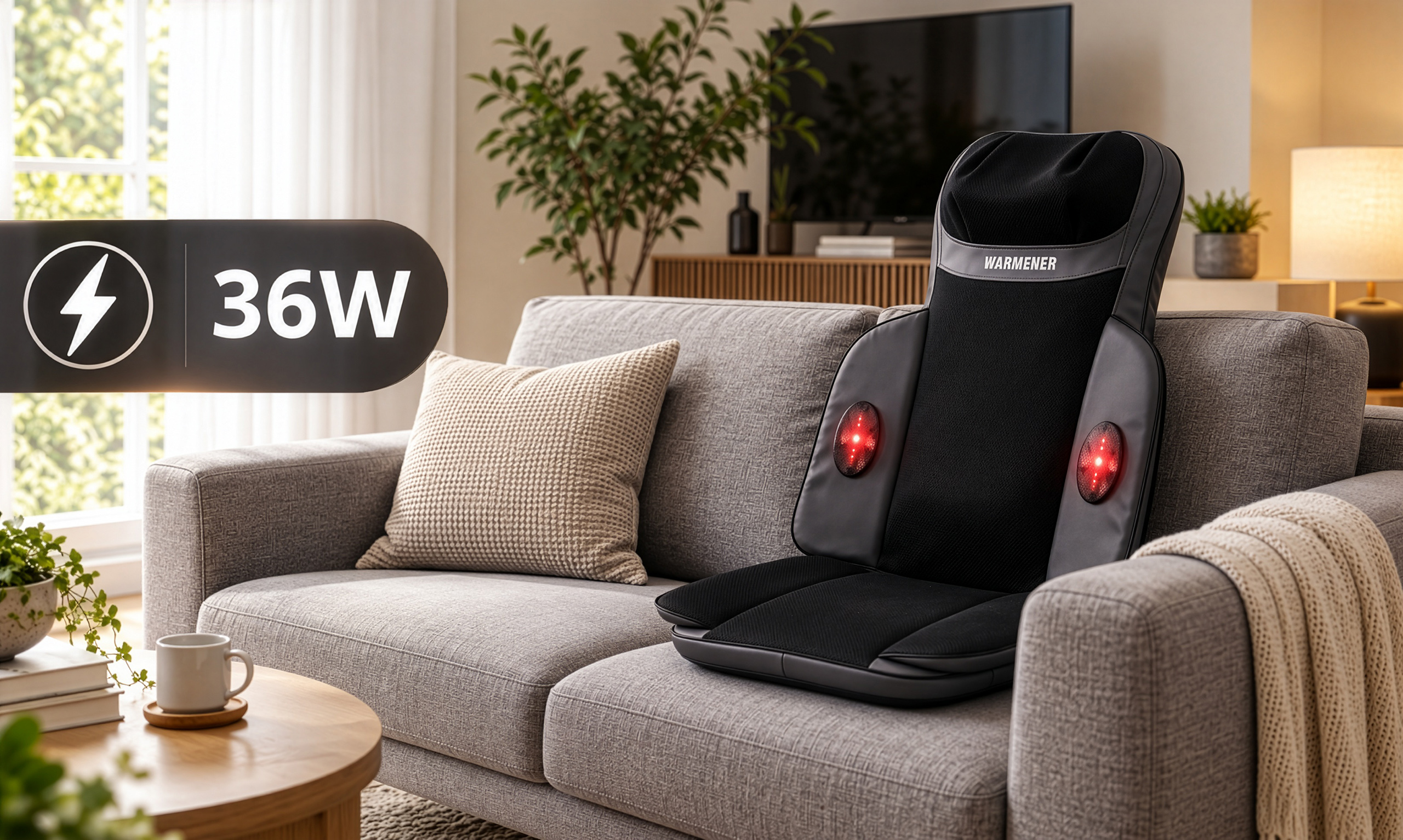 Warmener HeatMat Pro — automatyczne tryby masażu