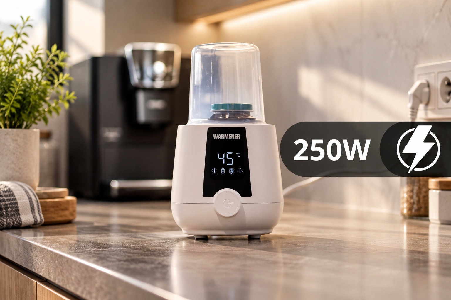 Podgrzewacz do butelek Warmener PureWarm 6w1