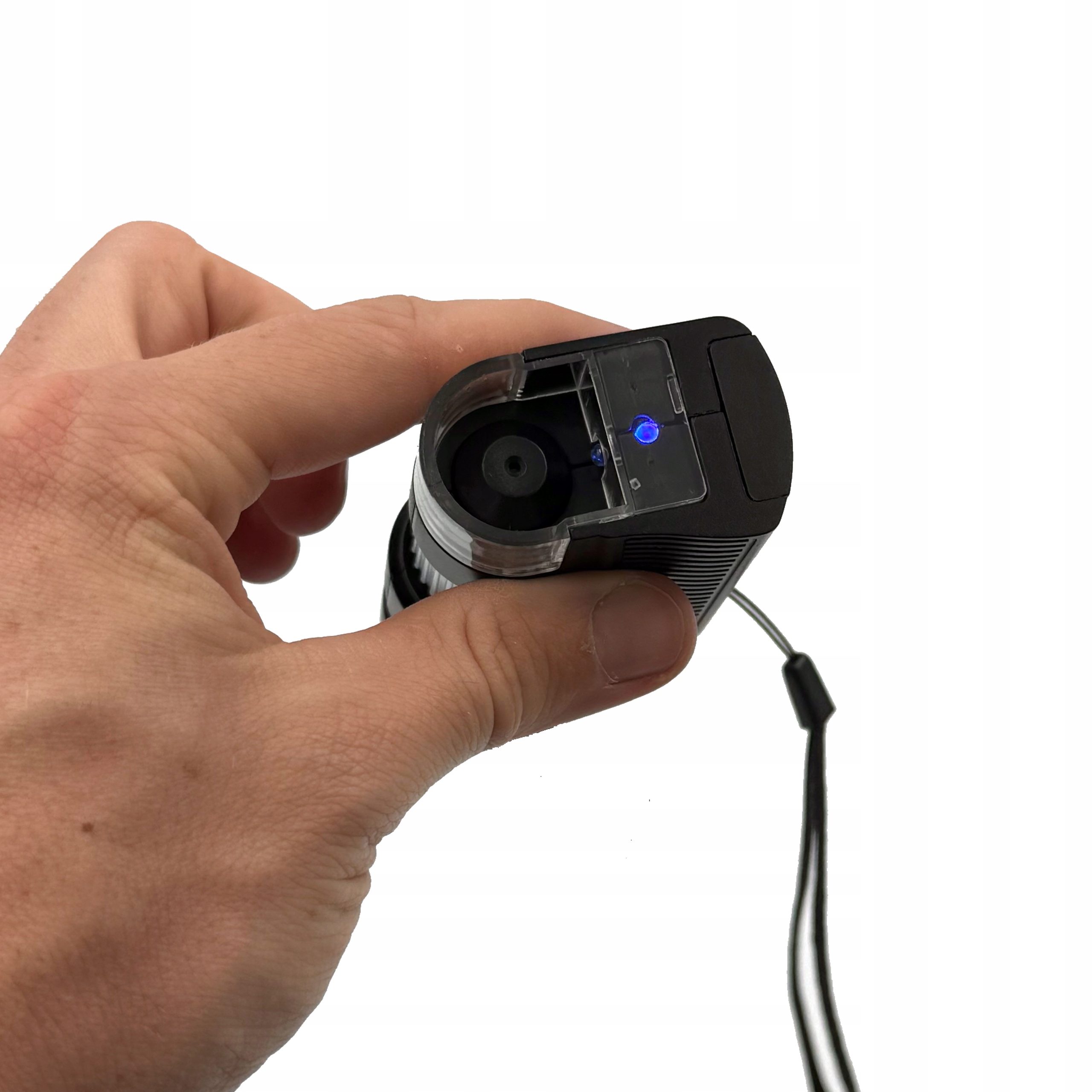 Widok mikroskopu Warmener z regulacją powiększenia 80–150x