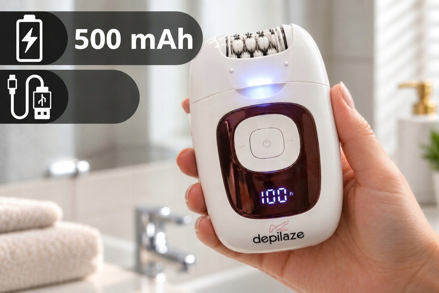 Depilaze Nova — depilator akumulatorowy