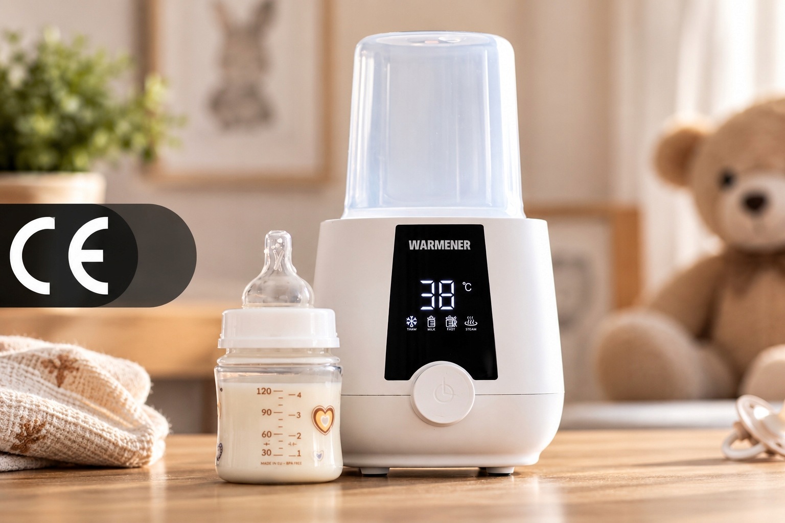 Warmener PureWarm — prezentacja podgrzewacza do butelek