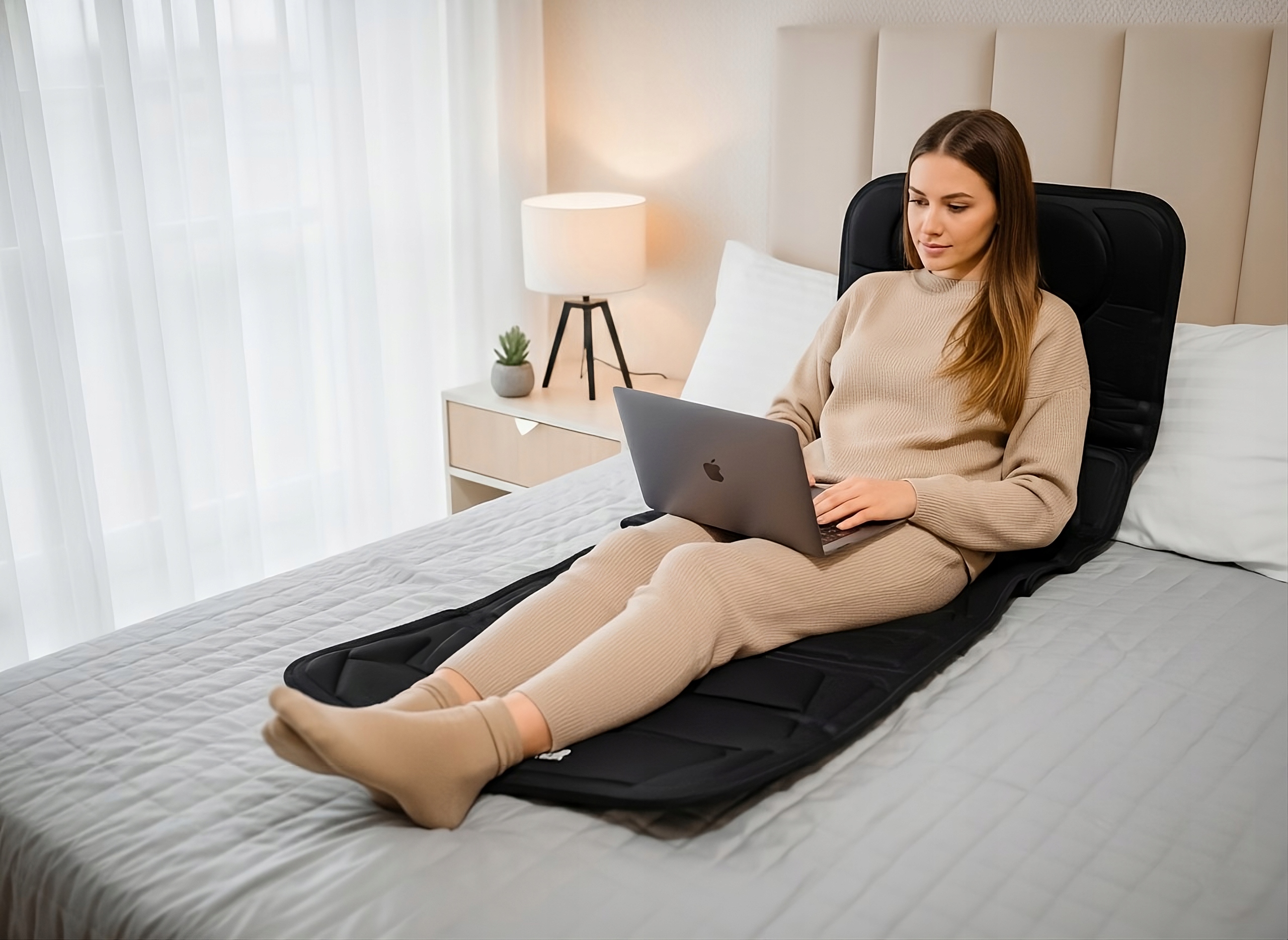 Podświetlona strefa grzania HEAT w macie HeatMat Warmener™