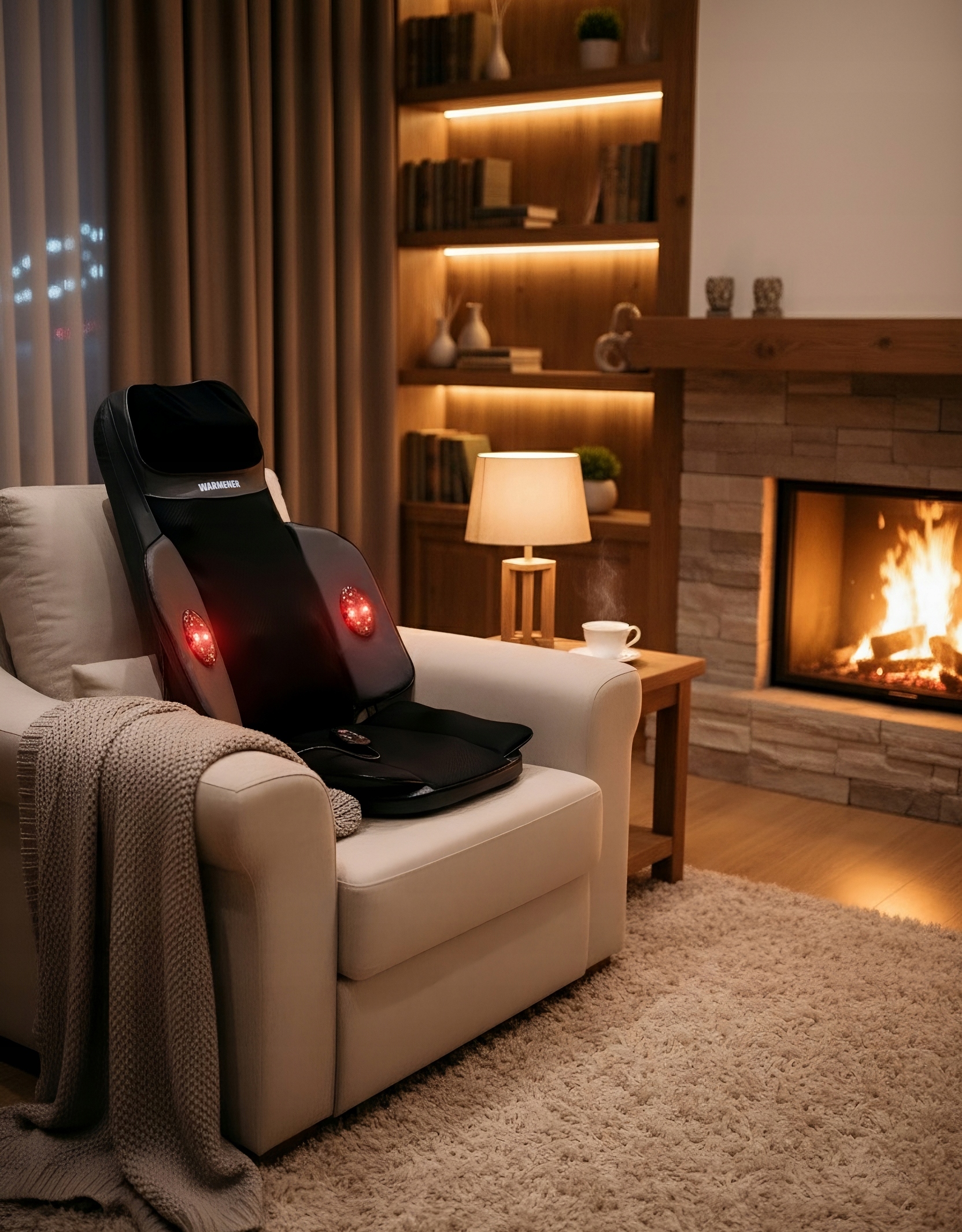 Funkcja grzania HEAT w macie HeatMat Pro — wizualizacja stref ciepła