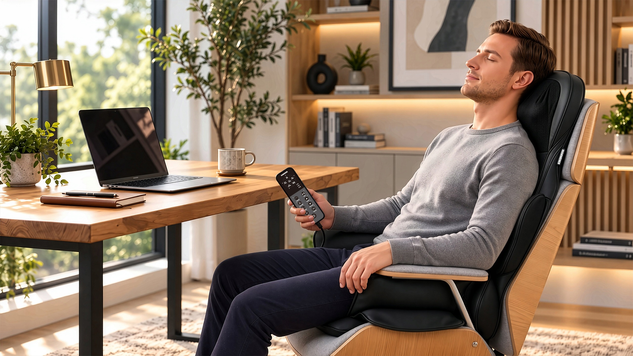 Mata masująca Warmener PhysioMat Air Pro — funkcje masażu