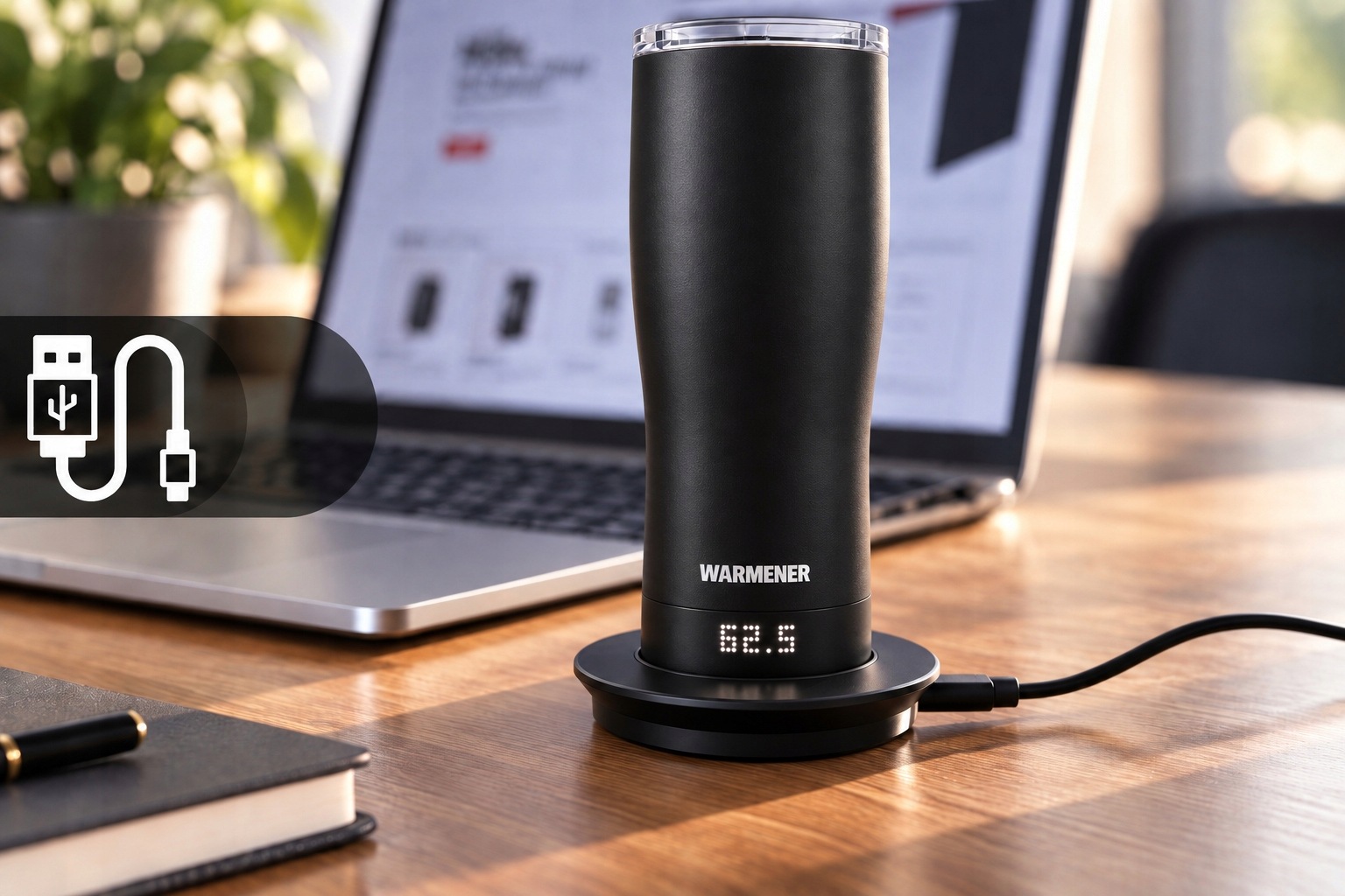 Warmener SMART — prezentacja podgrzewanego termosu