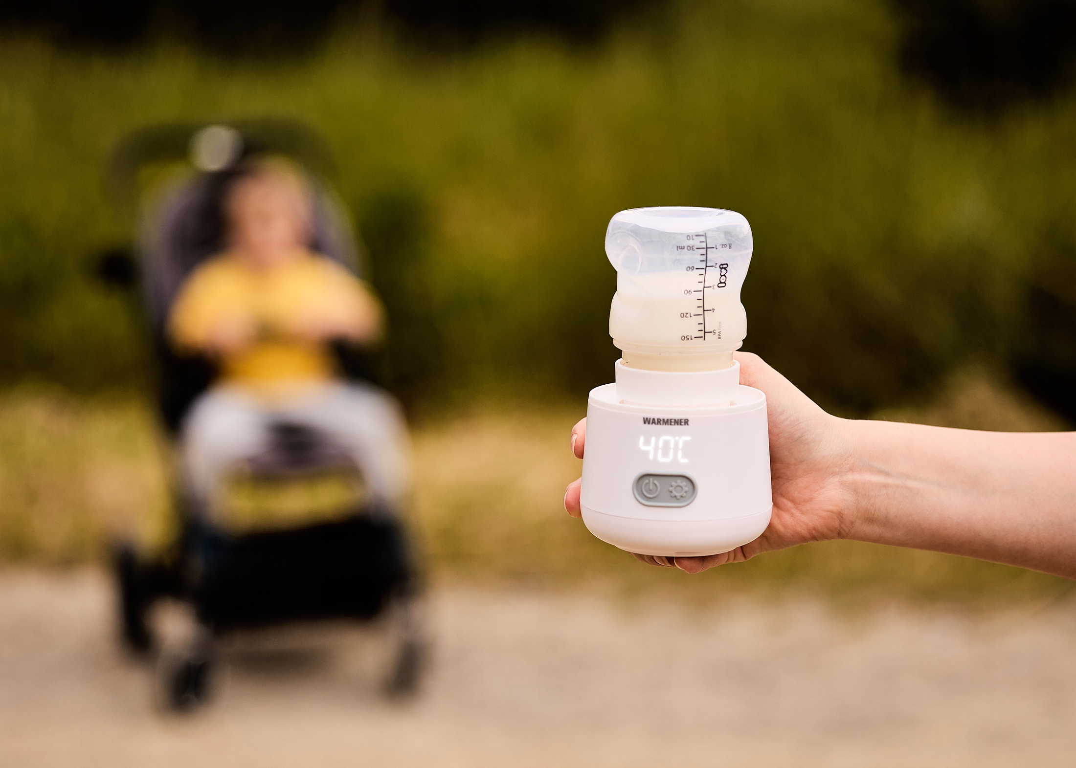 Adapter Warmener™ 50 mm / 55 mm – kompatybilny z popularnymi butelkami