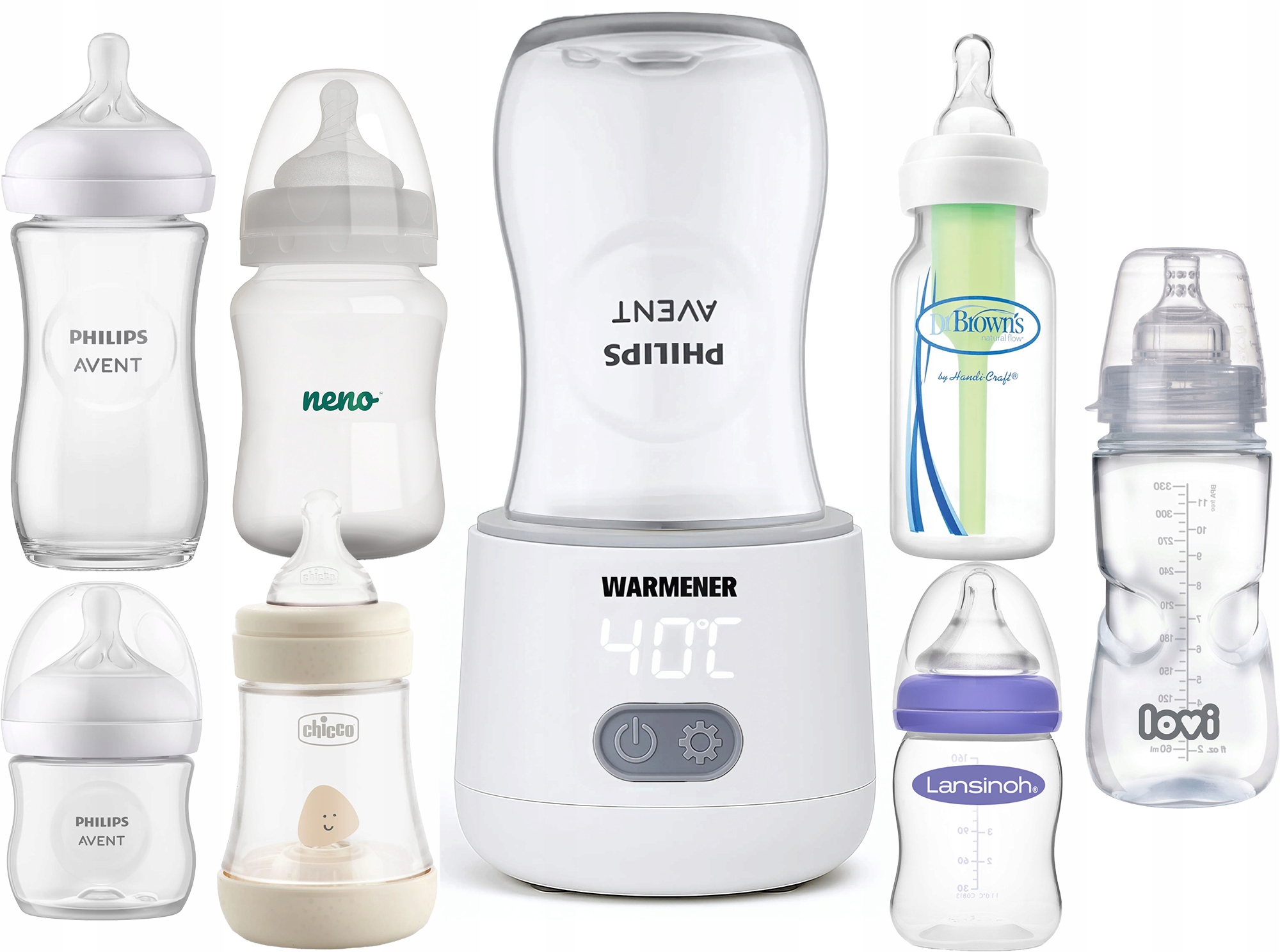 Montowanie Warmener™ na butelce znanej marki – wygodna kompatybilność