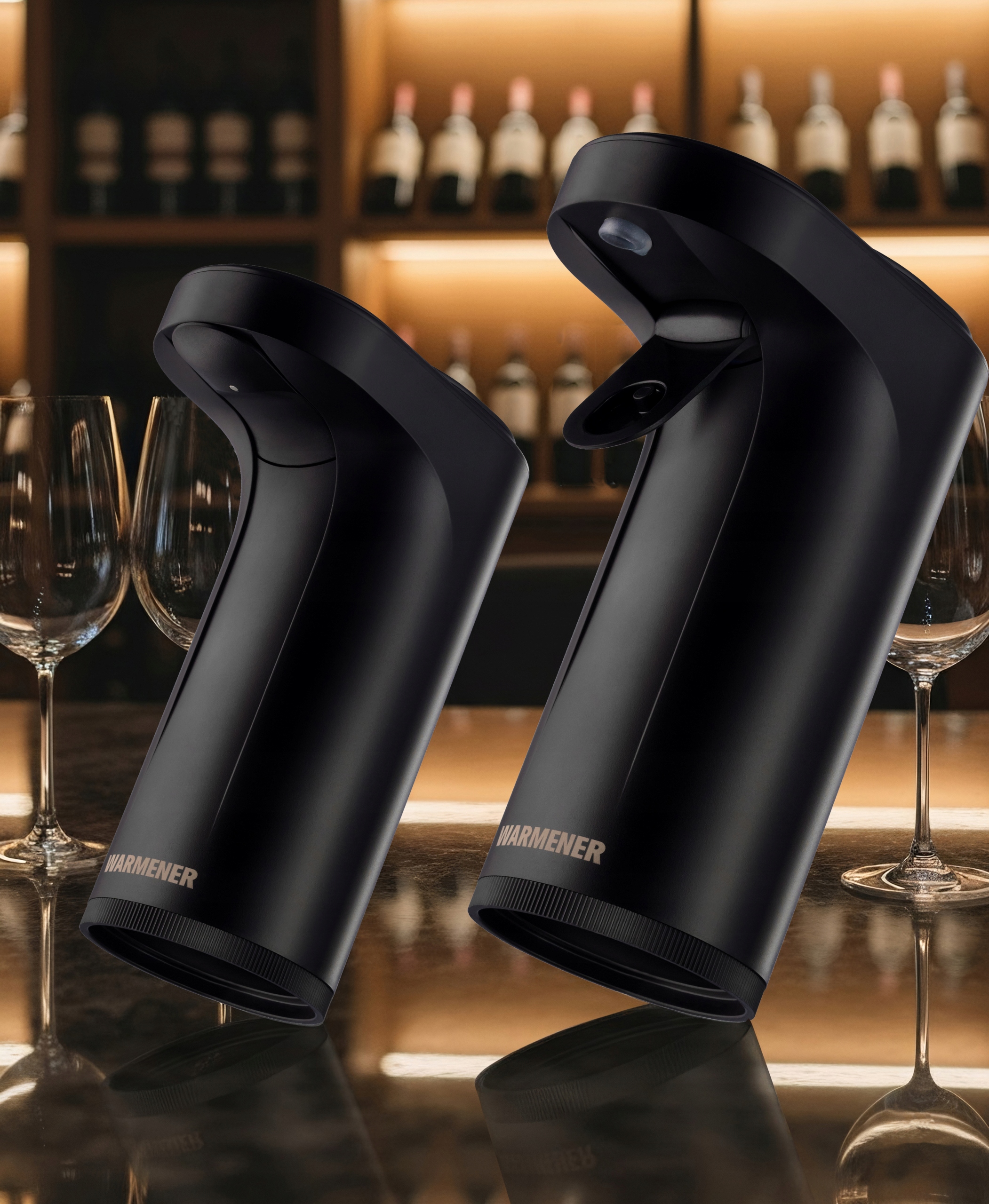 Dyspenser Warmener™ zapakowany jako elegancki prezent