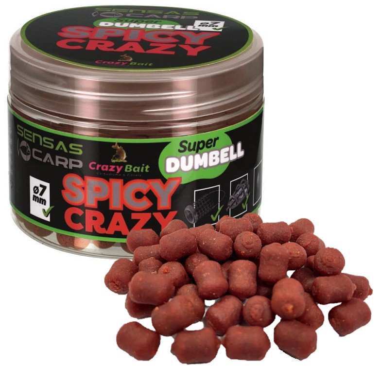 Super Dumbell Sensas 7mm Spicy Crazy  80g