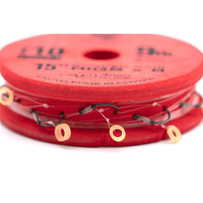 Przypony Guru Super MWG Bait Bands Na Gumce 38cm 0,22mm nr - 10