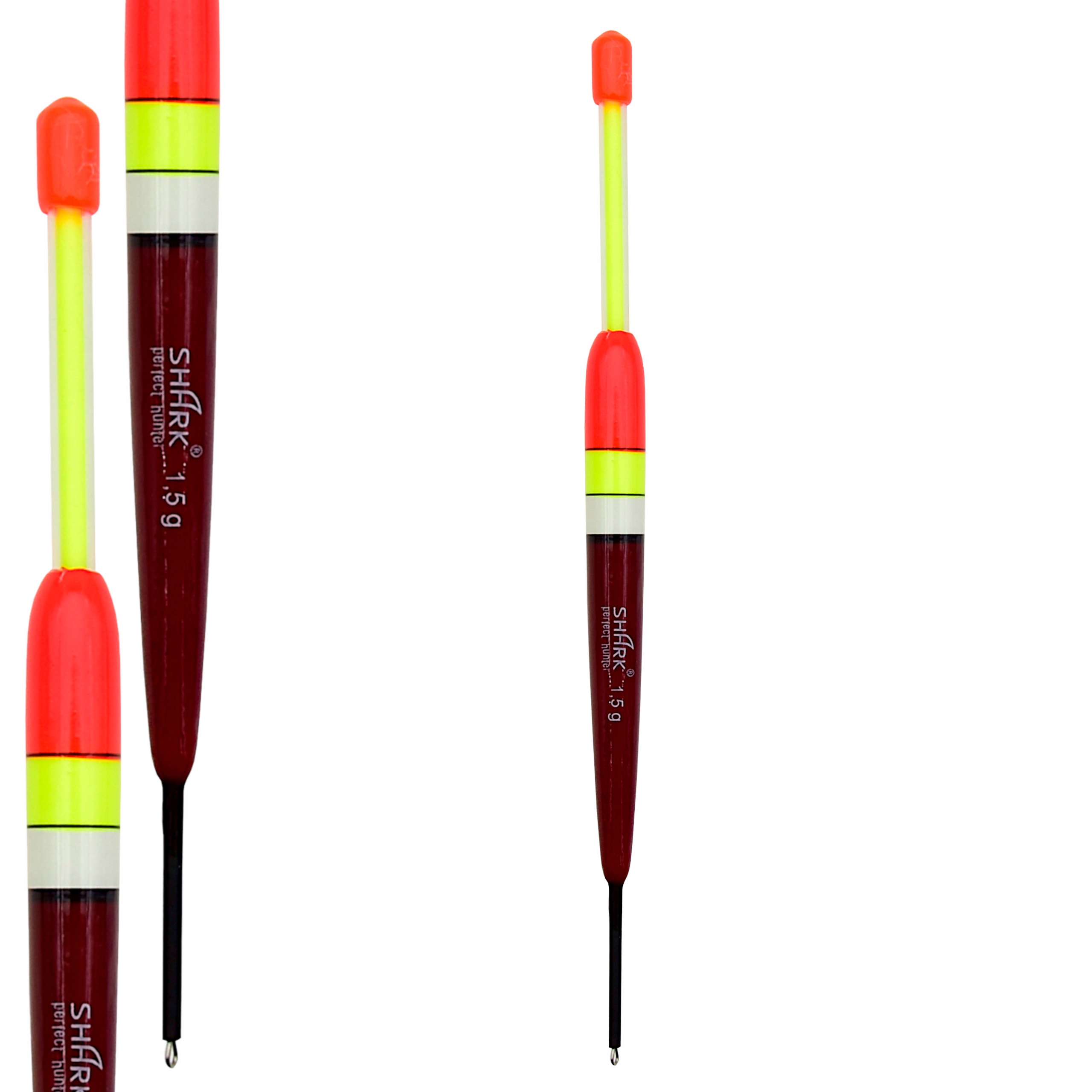 Spławik Przelotowy z BALSY SHARK 1,5 g/15,5 cm gniazdo na nasadkę świecącą