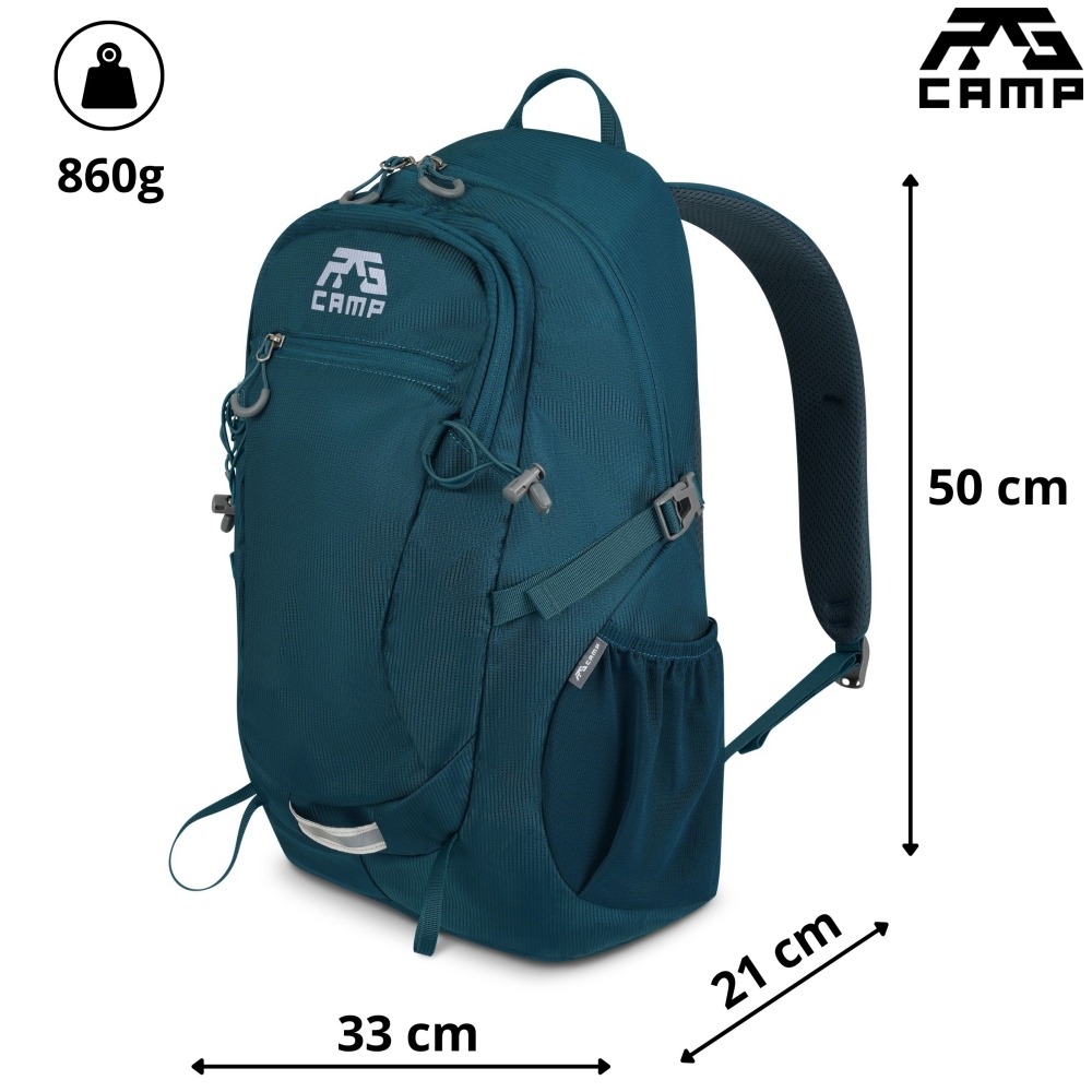 Plecak trekkingowy RG CAMP R30 30L – wymiary 50x33x21 cm