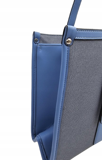 Gallantry Paris - torebka skóra ekologiczna płótno niebieski R-1645