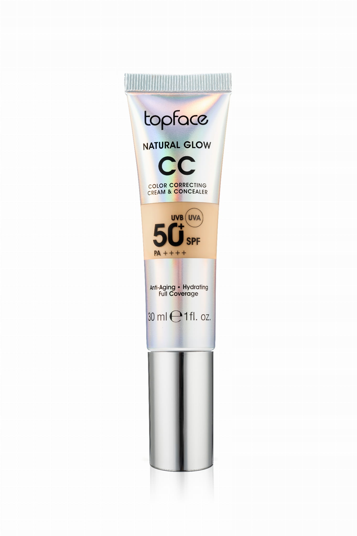 Topface - podkład do twarzy CC Natural Glow Cream&Concelar 003 Warm Linen