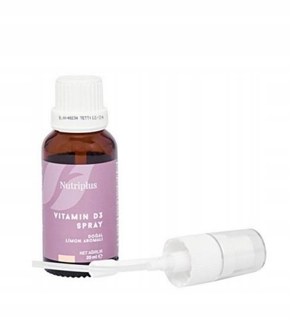 Farmasi - witamina D3 Nutriplus w sprayu o smaku cytrynowym 20ml
