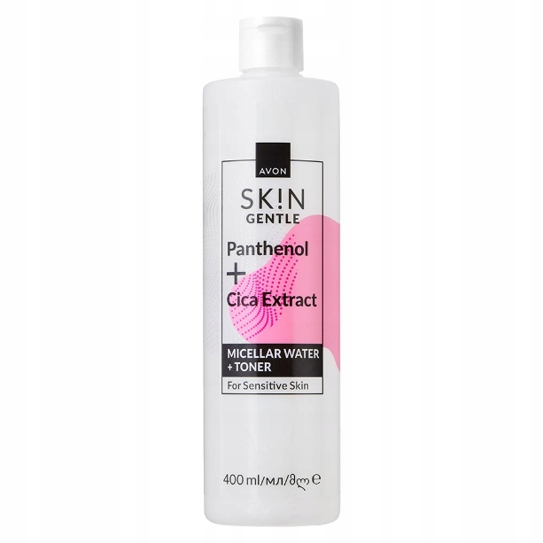 Avon - delikatny płyn micelarny i tonik 2 w 1 Skin Gentle 400ML