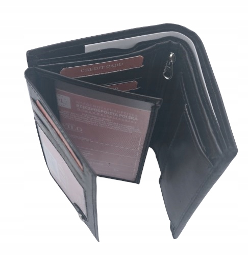 Always Wild - portfel męski skóra naturalna N4-P-SCR/7834 ciemny brązowy