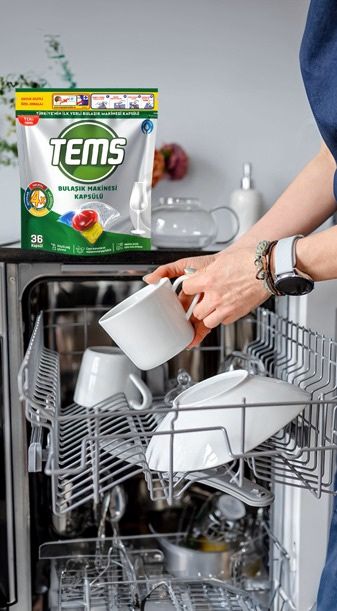 Tems - kapsułki do zmywarki 4 w 1 36szt.