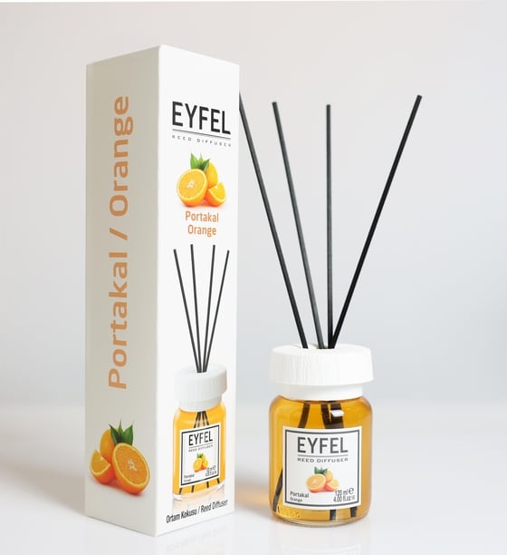 Eyfel - odświeżacz powietrza w formie patyczków Pomarańcza 120ml