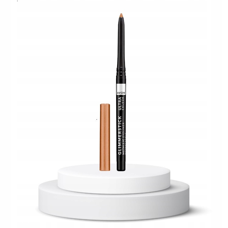 Avon - wykręcana metaliczna konturówka do oczu Avon Ultra Copper