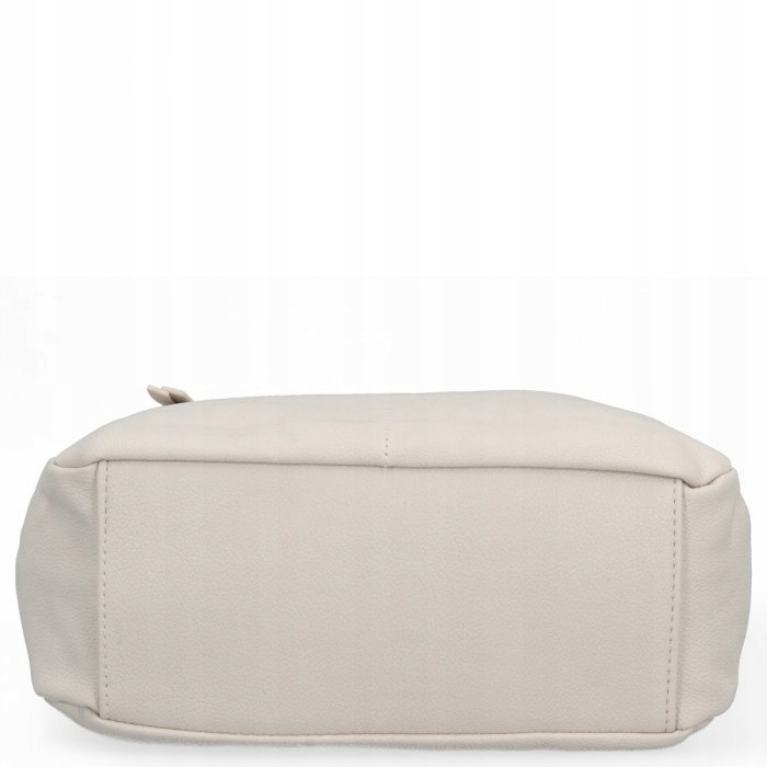 Herisson - torebka worek zamek skóra ekologiczna beżowy 1052L2086