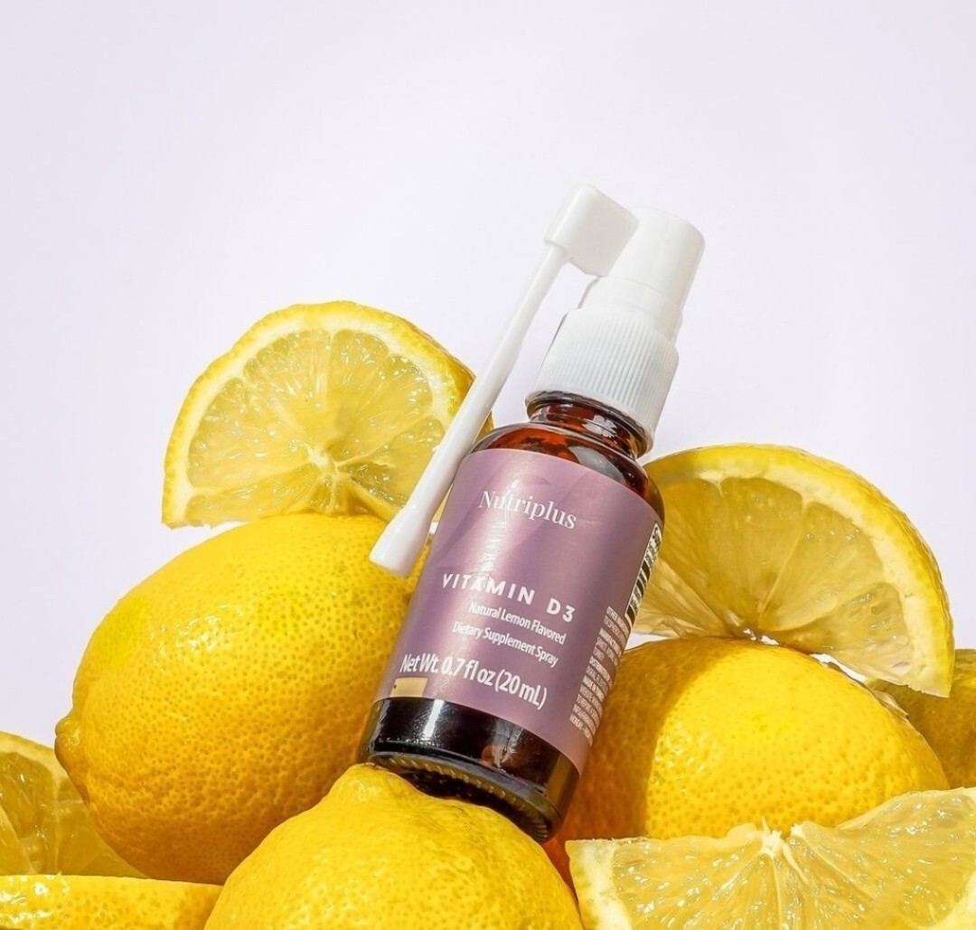 Farmasi - witamina D3 Nutriplus w sprayu o smaku cytrynowym 20ml