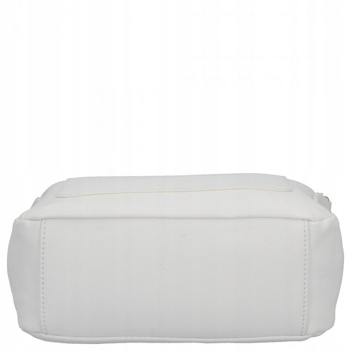 Herisson - torebka worek zamek skóra ekologiczna biały 1052L2087