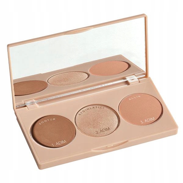 Farmasi – paletka do twarzy 3 w 1 Peach Bite