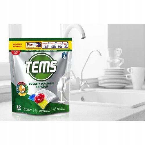 Tems - kapsułki do zmywarki 4 w 1 36szt.