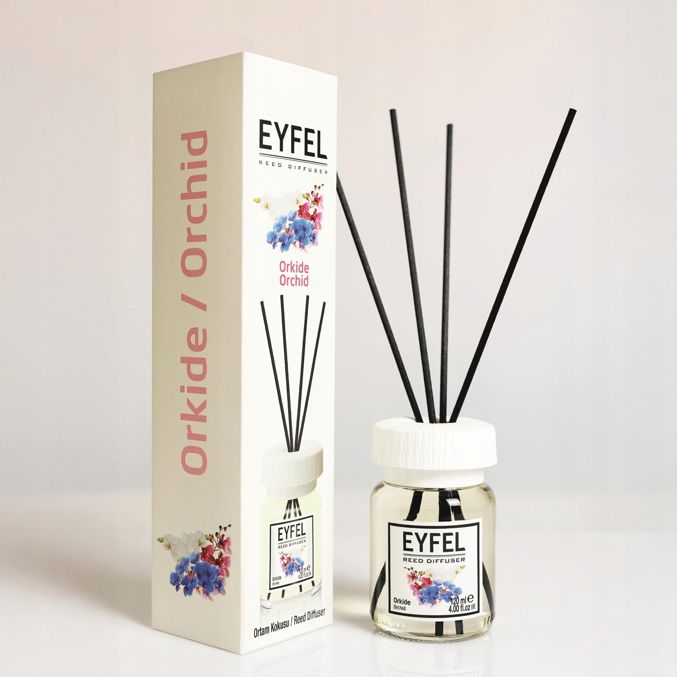 Eyfel - odświeżacz powietrza w formie patyczków Orchidea 120ml