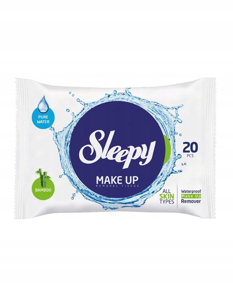 Sleepy - chusteczki do demakijażu 20szt.