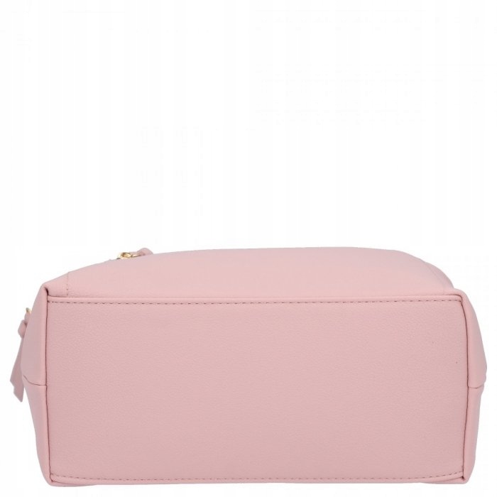 Herisson - torebka worek dwa zamki skóra ekologiczna pudrowy róż 1052L2083