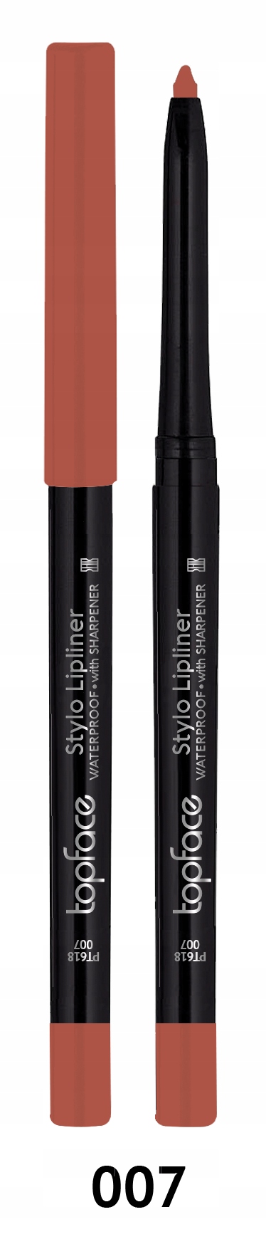 Topface - wykręcana konturówka do ust Stylo Lipliner 007
