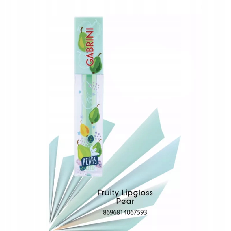 Gabrini - nawilżający owocowy błyszczyk do ust Pears Gruszka 4ml