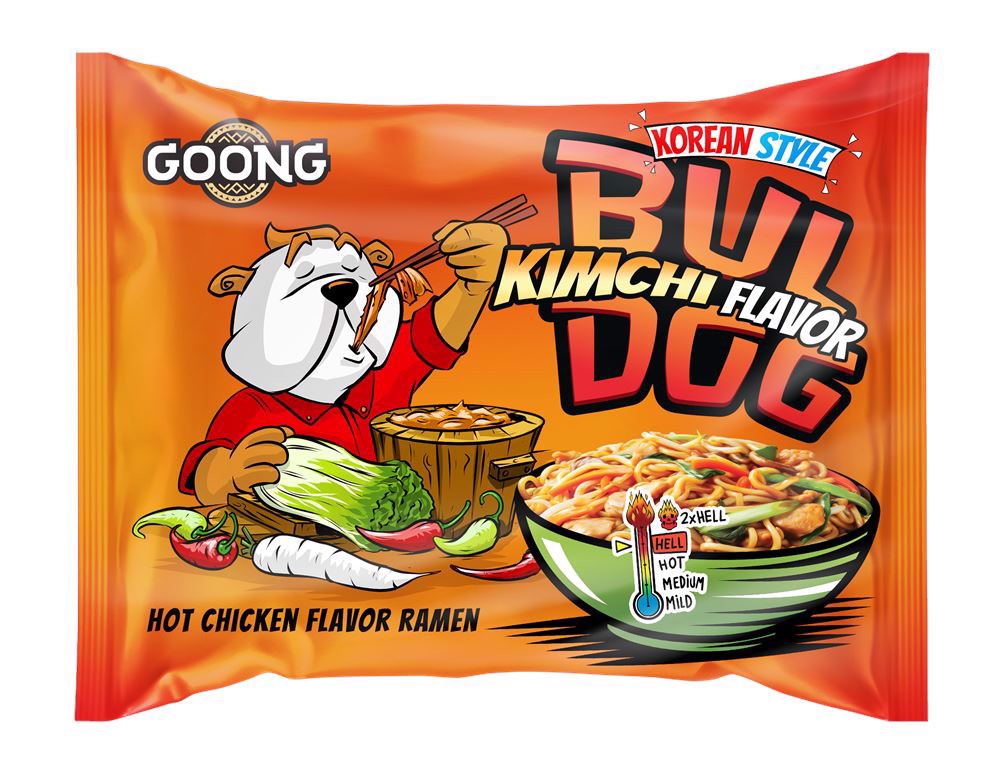 Goong Buldog danie instant kimchi 117g