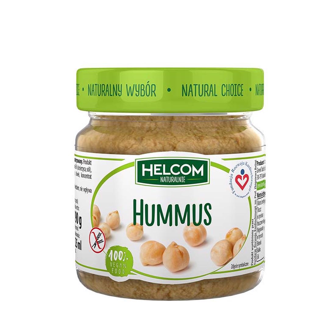 Helcom Pasta hummus klasyczny 190g