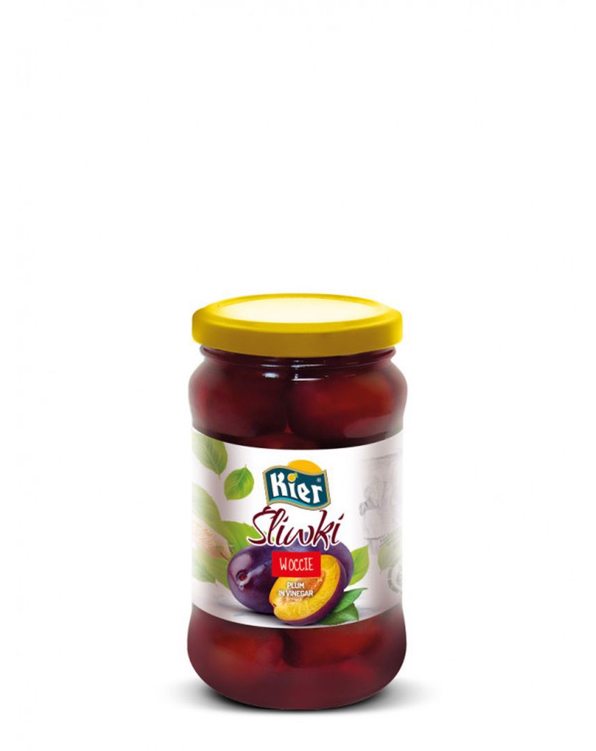 Kier Śliwki w occie 370 g