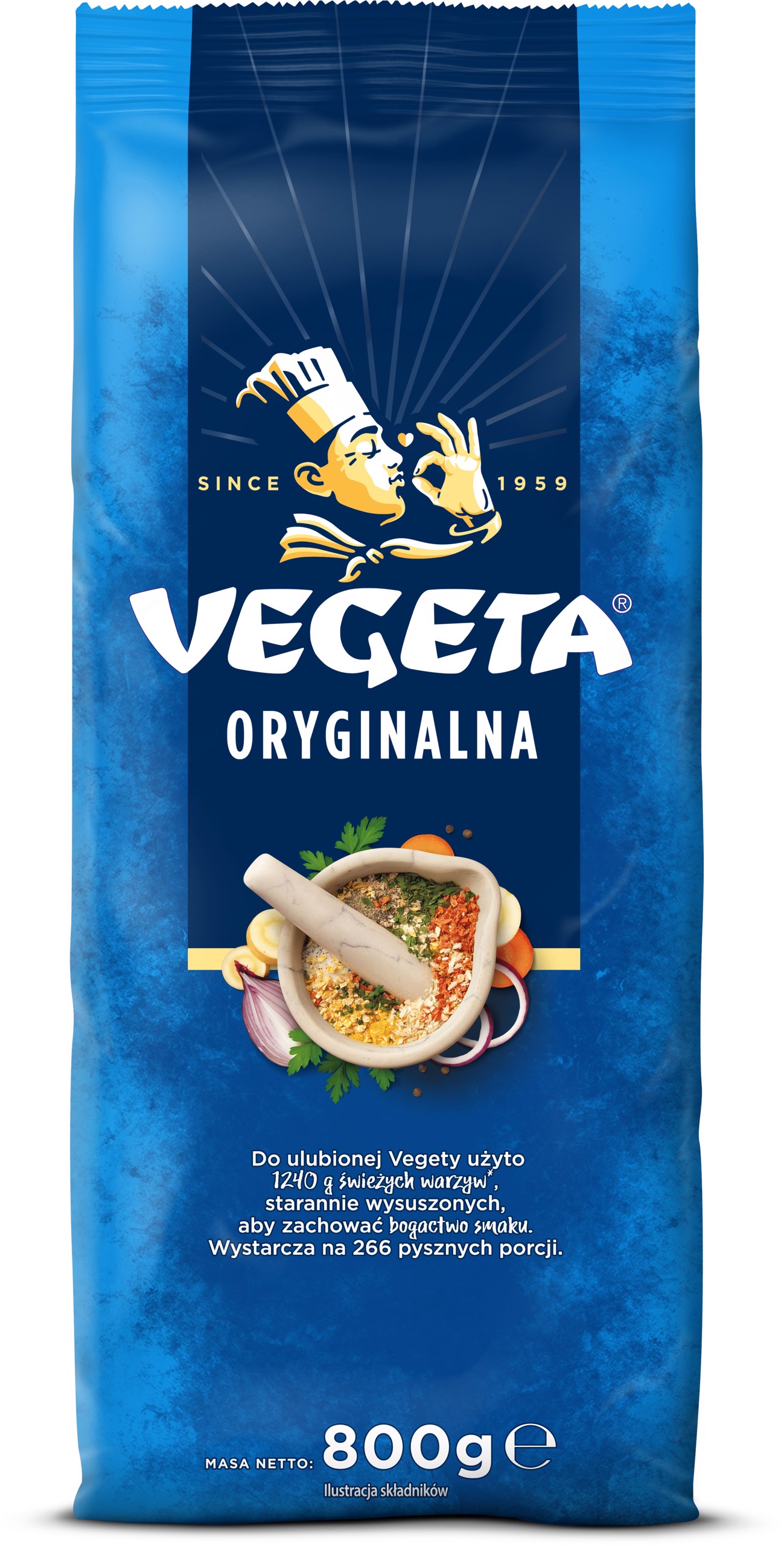 Vegeta Przyprawa warzywna do potraw 800 g
