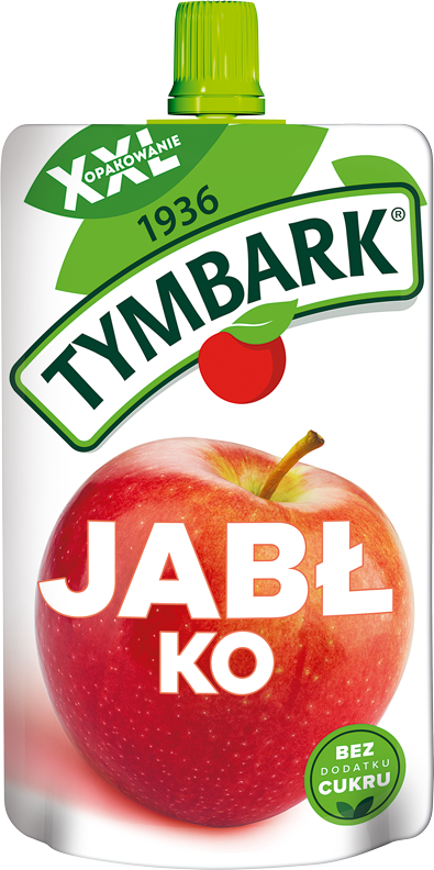 Tymbark Mus XXL o smaku jabłko 200 g  x 10 sztuk