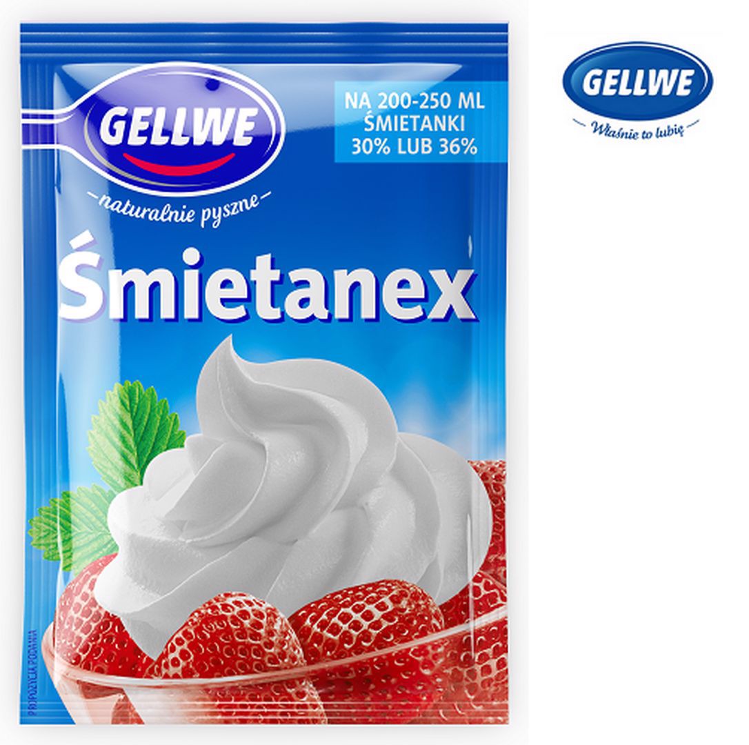Gellwe Śmietanex 12 g x 30 sztuk