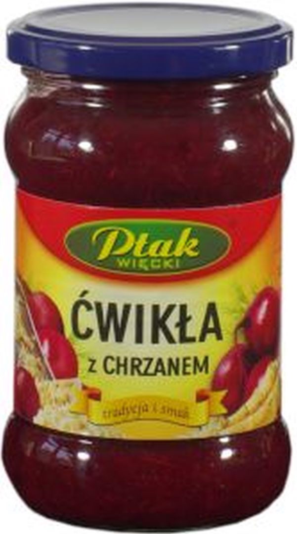 Ćwikła z chrzanem Ptak 275g