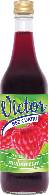 Cymes Vivtor Syrop o smaku malinowym bez cukru 500ml x 6 sztuk