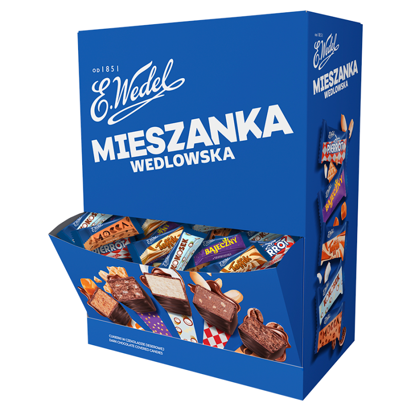 E. Wedel Mieszanka Wedlowska Cukierki w czekoladzie deserowej 3 kg