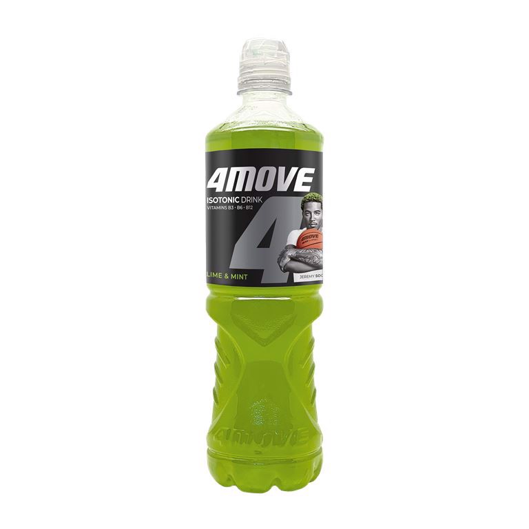 4Move Napój izotoniczny niegazowany o smaku limonka-mięta 750 ml