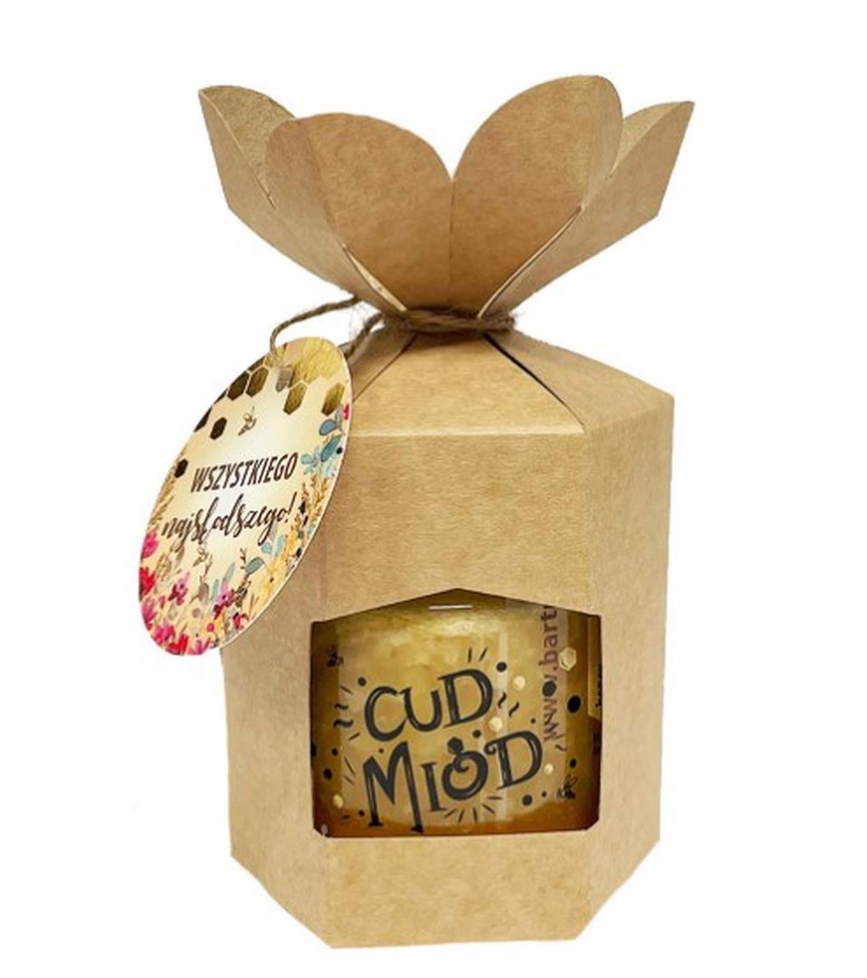 Bartnik Cud miód z pomarańczą 250 g + kartonik ozdobny